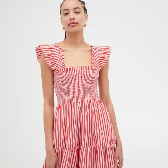 Hill House Dresses & Skirts - Hill House red stripe Ellie nap dress size xxl